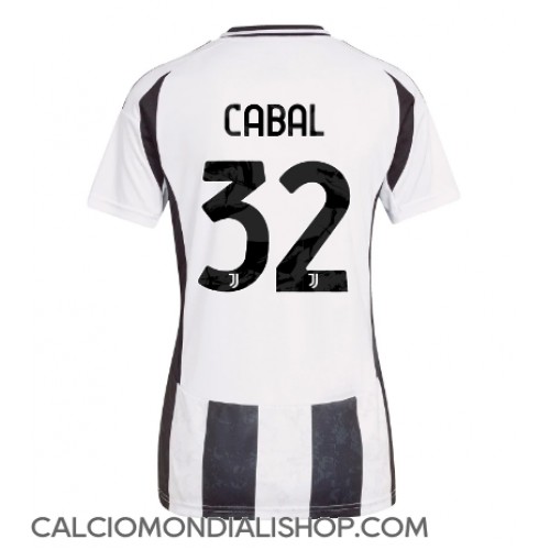 Maglie da calcio Juventus Juan Cabal #32 Prima Maglia Femminile 2024-25 Manica Corta